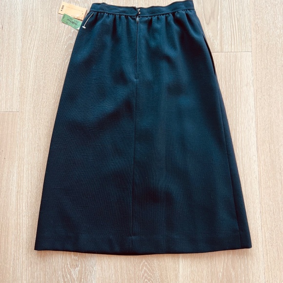 NWT Evan-Picone Vintage Black Pencil Skirt Union Tag in Size 6. - Picture 6 of 12